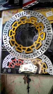 Piringan cakram depan delkevic Honda All New CBR150R 2016-2020 dan Cb 150r new led