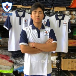 Áo thun polo nam mát mẻ thương hiệu THICODI điện lực viễn thông