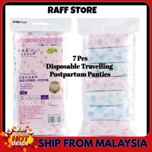 RAFF Women Disposable Travelling Postpartum Panties Non-woven Underpants Underwear Seluar Dalam Pakai Buang