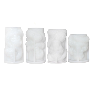 แม่พิมพ์ซิลิโคนงูแบบหมุนได้แม่พิมพ์หล่องูรูปทรงกระบอกแม่พิมพ์อุปกรณ์งานประดิษฐ์