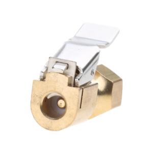 For Tire Inflator Heavy Duty Air Chuck with Clip Compressor Accessories Closed Flow Lock On Tire Tool Kit Quick Connect