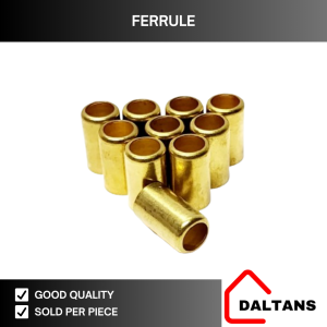 BRASS TWIN HOSE FERRULE 1/4" (CUTTING & WELDING OUTFIT ACCESORIES)
