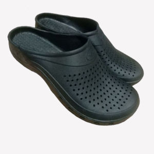 Sandal selop pria karet ATT hitam size 40  41  42 matt karet lentur nyaman di pakai