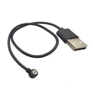 4mm Round Magnetic Charging Cable For R02 R06 R09 R18 Rings PVC Construction Universal Compatibility Safety Protective