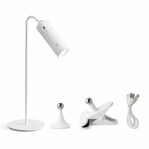 4-in-1 Multi-functional Magnetic Suction Table Lamp360° Rotating Spotlight  Charging Clip Bedside Lamp
