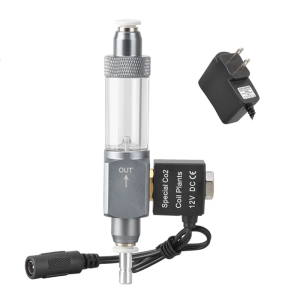 Aluminum Alloy CO2 Valves Bubble Counter For Aquariums Hydroponics Anti Corrosion Design Reliable Gas Regulation