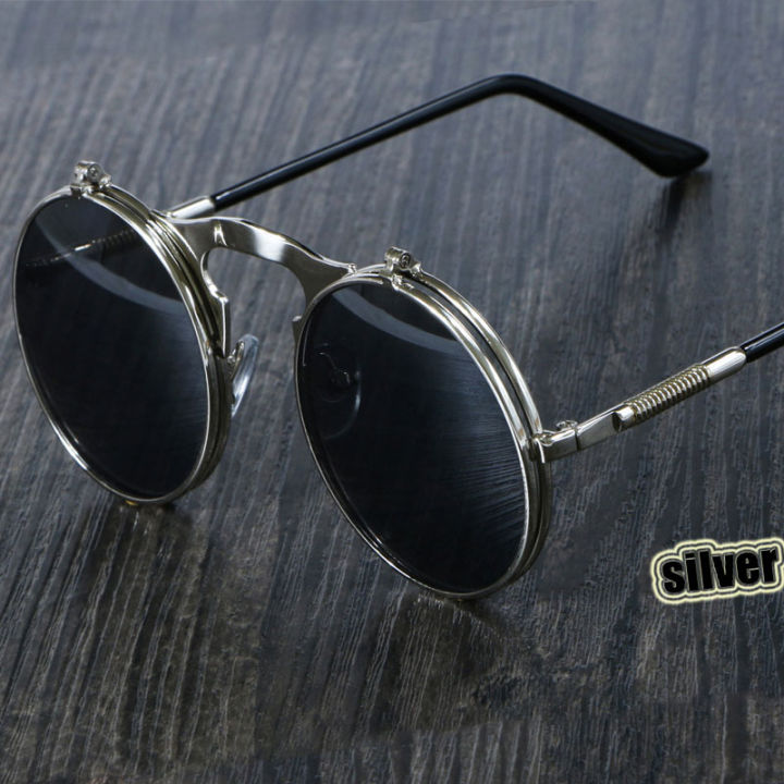 Steampunk deals circle glasses