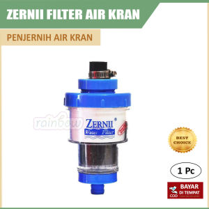 ZERNII Filter Air Zernii Penyaring Air Kran Penjernih Air Filter Keran Air Water Filter Serbaguna Saringan Air Zerni - Biru