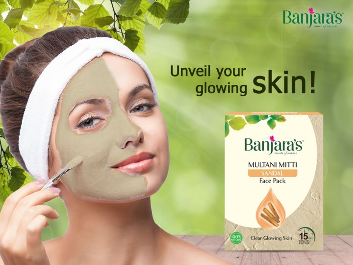 💯😍 Banjaras Multtani mitti + Sandal face pack review + Live demo |  malayalam | sona theresa🌼 - YouTube