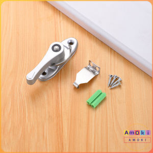 Amoki Centerlock Half Moon Lock Crescent Lock Sash Lock for Sliding Window Aluminum and Glass