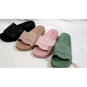New Sandal Selop import Hys New motif kipas/Sandal Jelly Wanita terbaru 2022