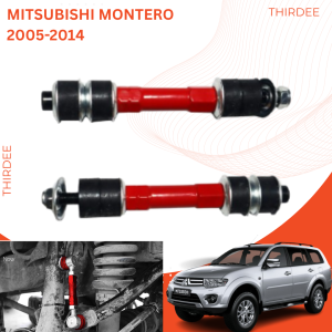Mitsubishi Montero Sport 2005-2014 Rear Adjustable Sway Bar Link Heavy Duty Stabilizer Link Suspension Lift Upgrade Anti Body Roll Correction 4x4 Offroad Accessories Auto Replacement Parts High Quality Rear Assembly