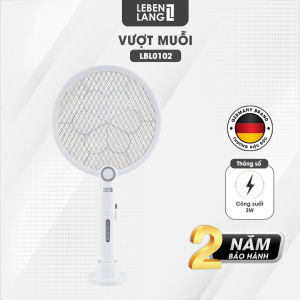 Đèn bắt muỗi máy bắt muỗi Lebenlang LBL2308 máy diệt côn trùng thông minh 2 tần số 8W an toàn cho cả gia đình - hàng chính hãng