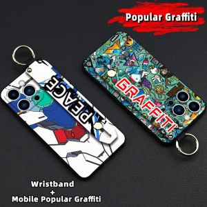Fashion Design Wrist Strap Phone Case For OnePlus Nord CE2 5G Protective Personality Soft case Anti-dust Dirt-resistant
