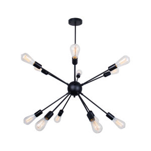 YHLAMP Nordic Creative Satellite Spider Chandelier Clothing Store Barber Salon Restaurant Living Room Bedroom Industrial Style Lamps