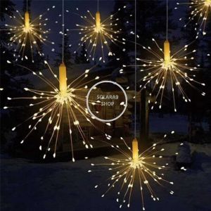 Lampu Hias Gantung Fireworks Dekorasi 1 Set isi 10 Lampu Kembang Api Laba-Laba Pelaminan Home Decor Wedding Termurah