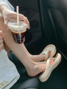 [Free Shipping] In Stock~Same Style As Grape Mom~Fashionable~Summer Beach Flip-Flops With Thick Soles And Versatile Design For Women
