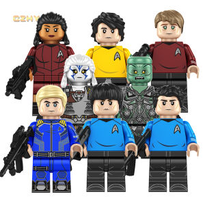 Star Fiction Trek Movie Captain James T. Kirk Karll Jaylah Sulu Bricks Building Blocks Figures Children Toys KF6199