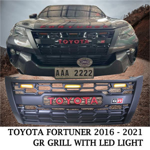 TOYOTA FORTUNER 2018-2021 GR GRILL W/ LED LIGHT