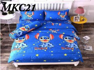 ✨ 🎁BUY NOW Get 1 MYSTER GIFT🎁 Cadar 4 IN 1 CARTOON KING SIZE FITTED BEDSHEET(SMKC)