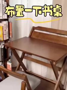 Folding desk student home computer table bedroom small study table bedside writing table simple table
