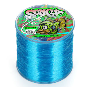 Sougayilang Fishing Lines 500M Nylon Fishing Line Super Strong 17KG Max Drag Nylon Line for Salt Fresh Water Fishing