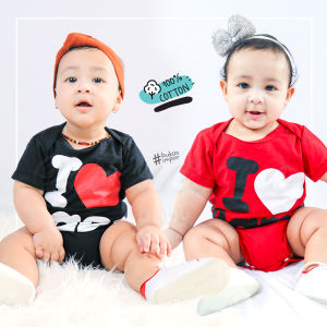 baju bayi jumper bayi baju anak papa mama sepasang 2pc