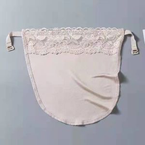 IUIUY Breathable For Girls Easy Clip On Silk Anti Tarnish Bra Lace Overlay Corset Chest Piece Cover Strapless Bra Wrap Korean Insert Wrap Women Tube Tops