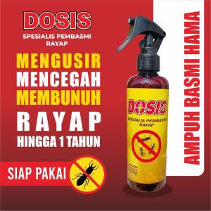 Dosis Anti Rayap Racun Kontak ARAP Quick Action DOSIS 285 ml Garansi 100% Uang Kembali