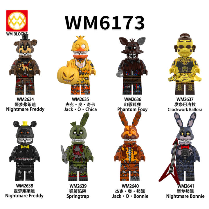 Wm6173 Fnaf Năm Đêm Tại Freddy's mini phong cách hoạt hình Nhật nhân ...