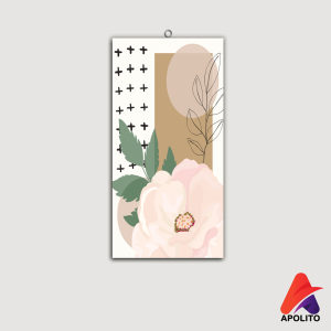 HIASAN DINDING BUNGA AESTHETIC KONSEP (15X30CM) WALL DECOR PAJANGAN DINDING BUNGA POSTER KAYU RUANGAN DEKORASI KAMAR PAJANGAN TEMBOK