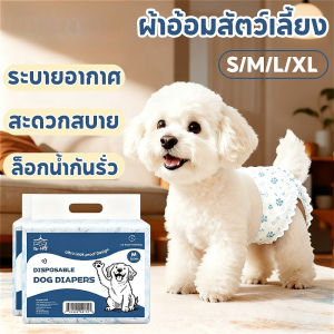 【GZF】 ผ้าอ้อมสัตว์เลี้ยงใหม่ล่าสุด ผ้าอ้อมสัตว์เลี้ยง แพมเพิสสุนัข ดูดซับได้เร็ว แบบใช้แล้วทิ้ง ระบายอากาศได้และสบาย