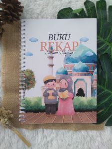 BUKU REKAP IURAN/INFAQ UK A5 JILID SPIRAL ISI 100 HALAMAN NON-CUSTOM