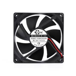 2Pcs/Lot SXDOOL 24V 0.12A 90mm Cooler Cooling 9CM 92MM 9225S 92mm x 25mm Sleeve Bearing Silent Quiet DC Brushless cooling Fan