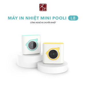 [Chính hãng] Máy In Nhiệt Bluetooth HPRT L8 – In Nhanh Không Mực Độ Phân Giải Cao 300DPI Hỗ Trợ Nhiều Thiết Bị
