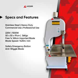 Bonesaw Bone Saw Frozen Meat Slicer Table Top Meat Cutter Bulalo and Ribs Cutter Heavy Duty BrandneW