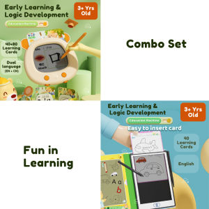 [SG Stock] Kids Learning Chinese Flash Card Reader  Bilingual  Drawing Writing Tracing Board  Educational Toy Gift