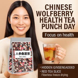 Natural Mulberry And Wolfberry Tea Mens Kidney Protecting Tea Ginseng And Five Treasure Tonic Tea Kidney Cleansing Tea Bags