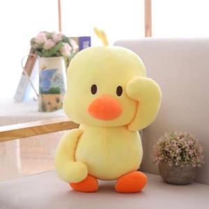 Cute Little Yellow Duck Doll Pillow Duck Plush Toy Birthday Gift Girl Stuffed Animal Toy