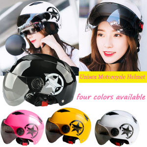 PMShop Motorcycle Windproof Neutral Riding Helmet: Full Face UV Protection & Electric Motorcycle Riding Head Protection