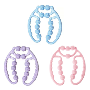 Mát-xa thể thao con lăn phụ nữ giãn cơ bê móc khóa tròn chân kinh tuyến thư giãn cơ bắp Yoga tập thể dục phòng tập thể dục tập thể dục tại gia