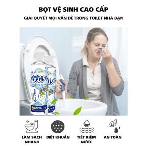 Japan toilet cleaning spray Chai tẩy bồn cầu ố vàng lâu năm tẩy/500mlChai bọt khử mùi nhà vệ sinh toilet cao cấp an toàn siêu sạchChai bọt khử mùi nhà vệ sinh toilet cao cấp an toàn siêu sạch