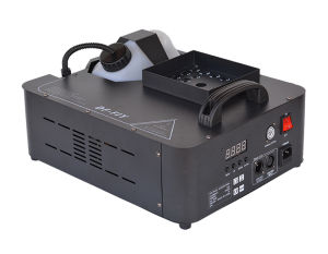 เครื่องพ่นควัน พ่นควัน หมอกควัน ควันไฟ Smoke 1500 พ่นแนวตั้ง-พ่นแนวนอน *มีไฟ LED* แดง เขียว น้ำเงิน DF-FLY1500 GALAXY ถังใส่น้ำยา 3ลิตร 1500วัตต์ มีรีโมทไร้สาย DMX512 ใช้สำหรับร้านอาหาร ผับ