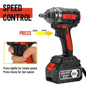 Impact Wrench Cordless Torsi Besar & Mesin Bor Baterai