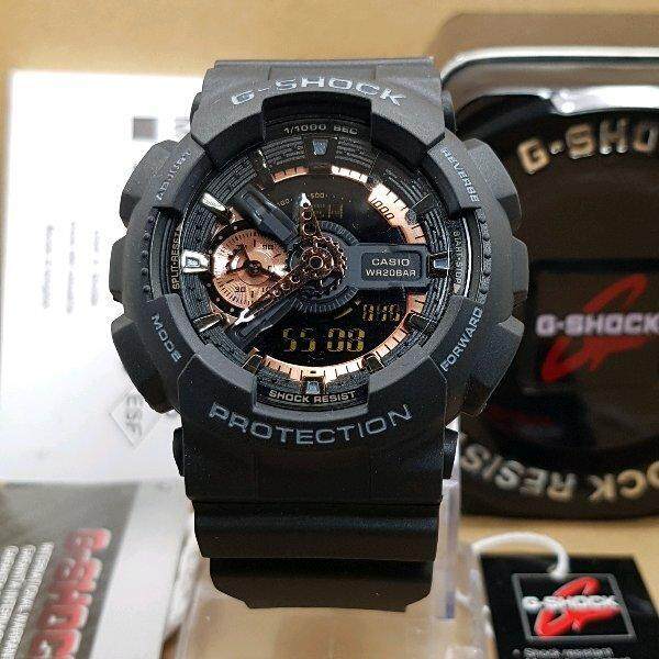 G SHOCK GA 110 BLACK ROSE GOLD watch Lazada PH