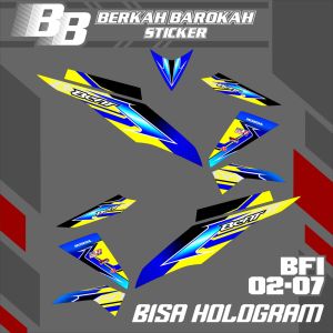 Striping Variasi Honda Beat Fi 2012 - 2015 BISA HOLOGRAM Bfi 2