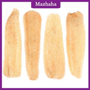 Mazhaha ใยบวบใยบวบธรรมชาติ1ชิ้นแปรงขัดหม้อฟองน้ำ20-25ซม.