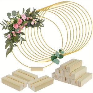 Wooden Base Wreath Support Wedding Decoration Ornament Stability and Aesthetics Texture Real