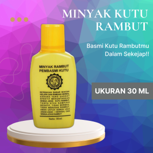 TERMURAH !! Obat Kutu Rambut dan Telurnya Ampuh - Minyak Rambut Pembasmi Kutu Rambut Peditox Peditok