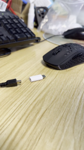 Mini USB Female to Type-C Male Adapter Corrosion-resistant Portable Converter White Support Charging & Data Transfer